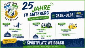FV Amtsberg 25 Jahre