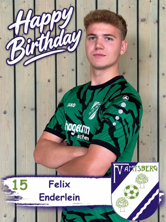 Unser Roadrunner wird 20! 🥳

Damals war es wirklich ein Kampf, dich von einem Comeback zu überzeugen. Du hast dich angestellt, als müssten wir dich für die Champions League verpflichten! 😅 Zum Glück hast du dich irgendwann doch breitschlagen lassen – und was sollen wir sagen? Besser hätte es für uns kaum laufen können.

Seitdem machst du unsere Außenbahn unsicher und bringst jeden Gegenspieler regelmäßig zur Verzweiflung. Und nachdem du zwischenzeitlich wohl vergessen hattest, wo das Tor steht, hast du das Toreschießen inzwischen auch wieder für dich entdeckt. Wurde ja auch langsam mal Zeit! 😉

Lieber Felix, wir wünschen dir alles Gute zum 20. Geburtstag! Bleib genauso verrückt, wie du bist, und vor allem: Bleib uns noch ganz lange erhalten. Auf viele weitere Sprints über außen, Tore und legendäre Momente – wir zählen auf dich!

Happy Birthday 🥳